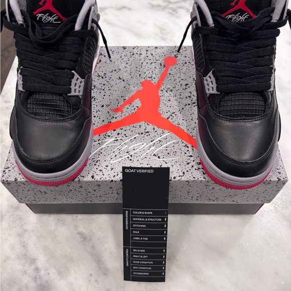 Black and Red Sneakers - Picture 8 of 9